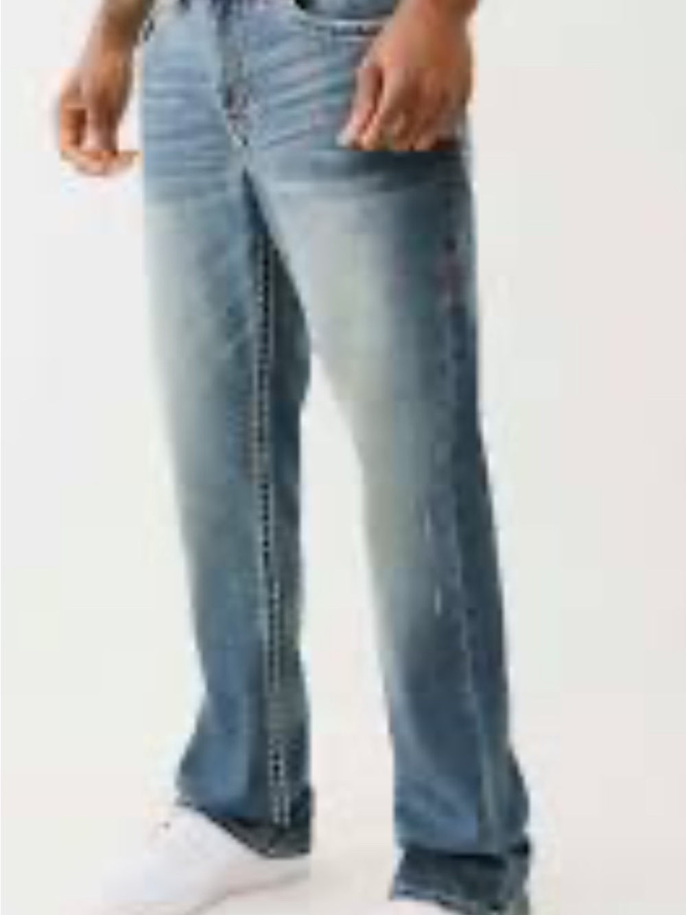 True Religion Billy Western flap boot cut jeans